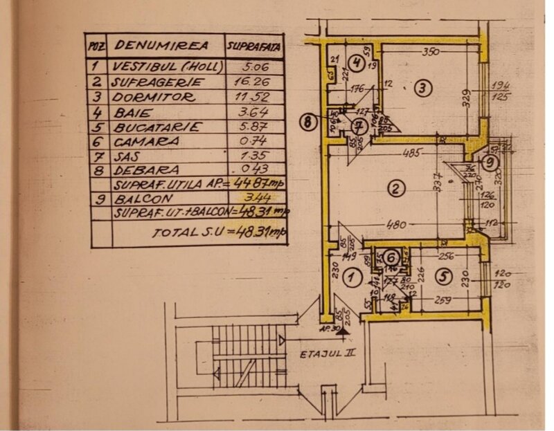 Drumul Taberei, Romancierilor vanzare 2 camere 2/4